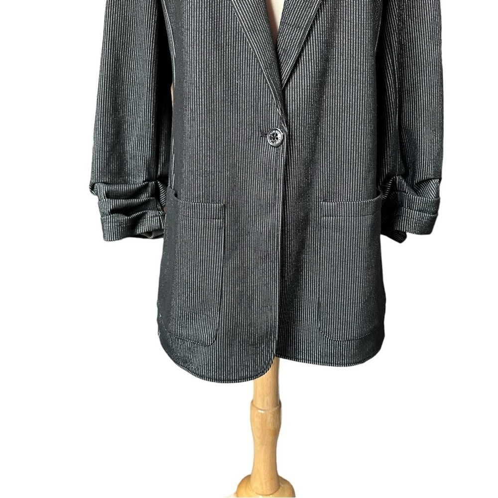 Tommy Hilfiger Striped Blazer Black - Picture 5 of 15